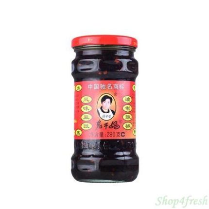 Old dry mom flavored bean meal 280g-Laoganma Chili In Oil With Black Beans