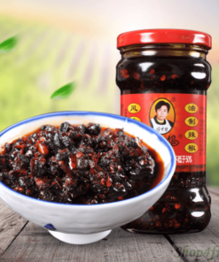 Old dry mom flavored bean meal 280g-Laoganma Chili In Oil With Black Beans