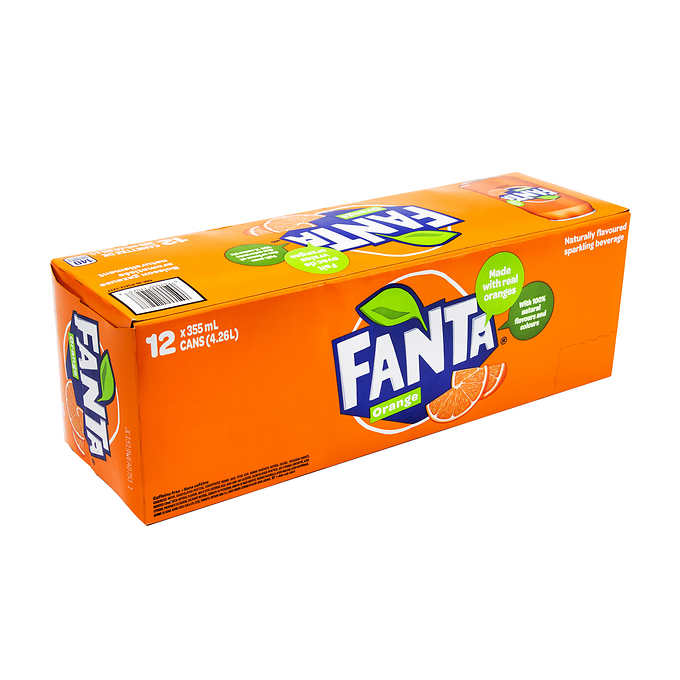 12 × 355 ML Fanta Orange Soda - Mart31