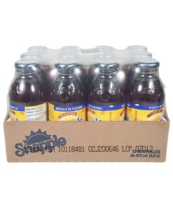 12 x 473 ML Snapple - Lemon Ice Tea - Bottles