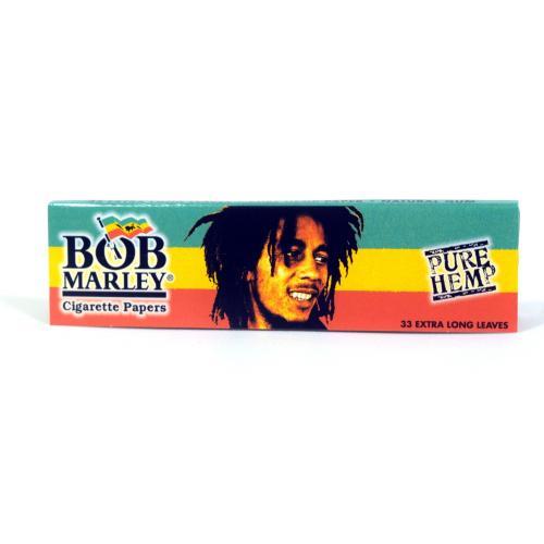 33 Extra Long Leaves Pure HEMP, BOB Marley cigarette papers - Mart31