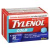 20 Tablets Tylenol extra strength, cold