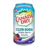 355mL soda club triple berry  Canada dry