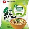 112g Nongshim  mild veggie noodle soup