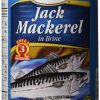 425g Grace Jack mackerel fish in brine Omega source