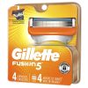 Gillette fusion 5  with 4 cartidges