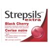 Strepsils extra Black cherry  effective pain relief for sore throats