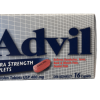 Advil extra strength relieves headache  fever back & muscle pain dental pain 16 caplets