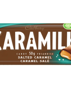 Caramilk  salted caramel chocolate bar 50g