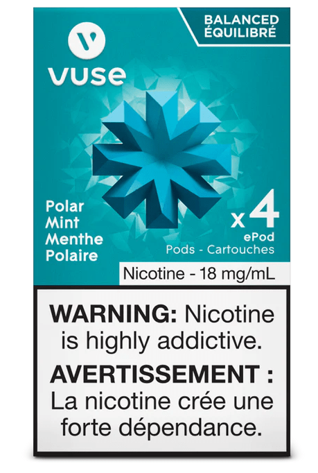 Vuse Polar Mint X 4 Pods 3800 Puffs 18ml Mart31