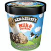 Ben & Jerry's milk & cookies vanilla  ice cream 473ML