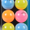 Table tennis balls 6pcs  colored