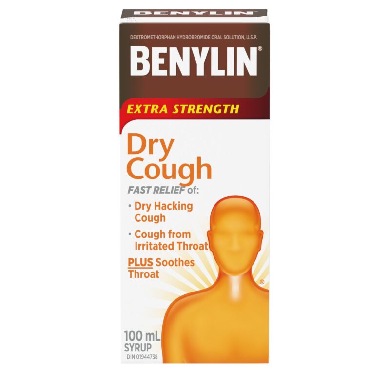 100 ML BENYLIN®extra strength Dry cough Relief Syrup - Mart31