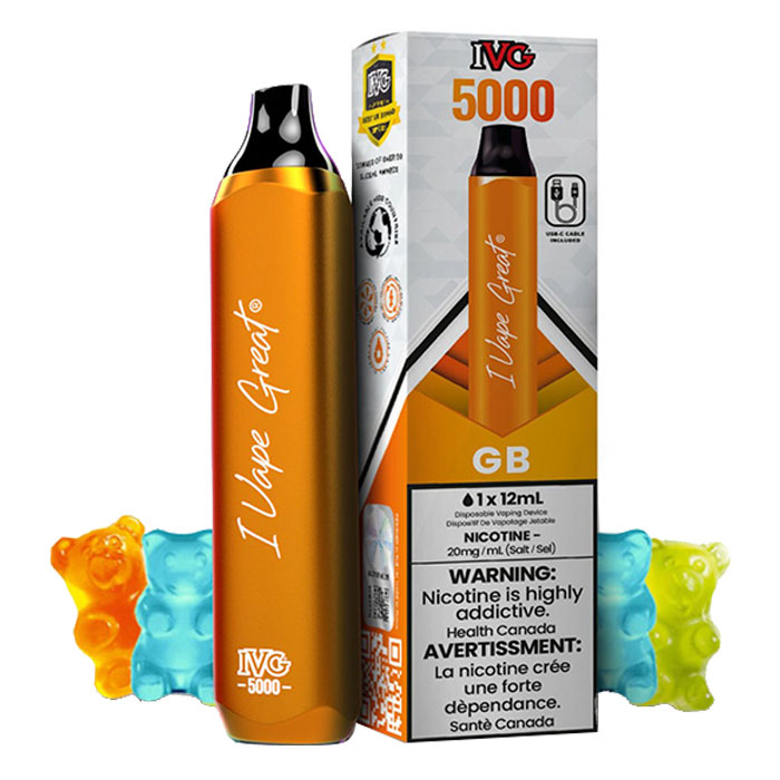 Ivg 5000 Puffs Gb Gummy Bear Mart31