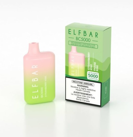 Elfbar BC5000 puffs strawberry kiwi rechargeable - Mart31