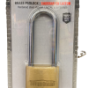 40mm touch guard  101004  brass padlock