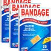 20 pcs of Bandage  with non - adherent pad water shield