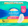 22 pads size 1 regular Always ultra thin 3x protection system leak free