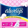 9 pads size 2 Always classic clean feel protection