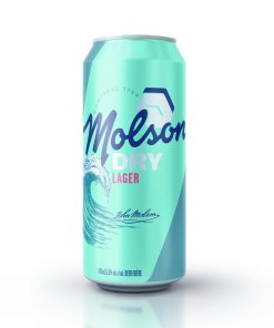 beer Molson Dry 473ml Can