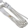 3.6m  (12ft) in door extension cord 16 gauge 13A 125V