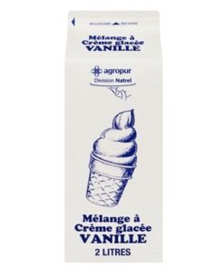 2L Vanilla Ice cream Mix