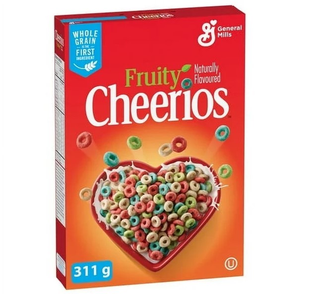 311 g Cheerios Fruity whole grain first