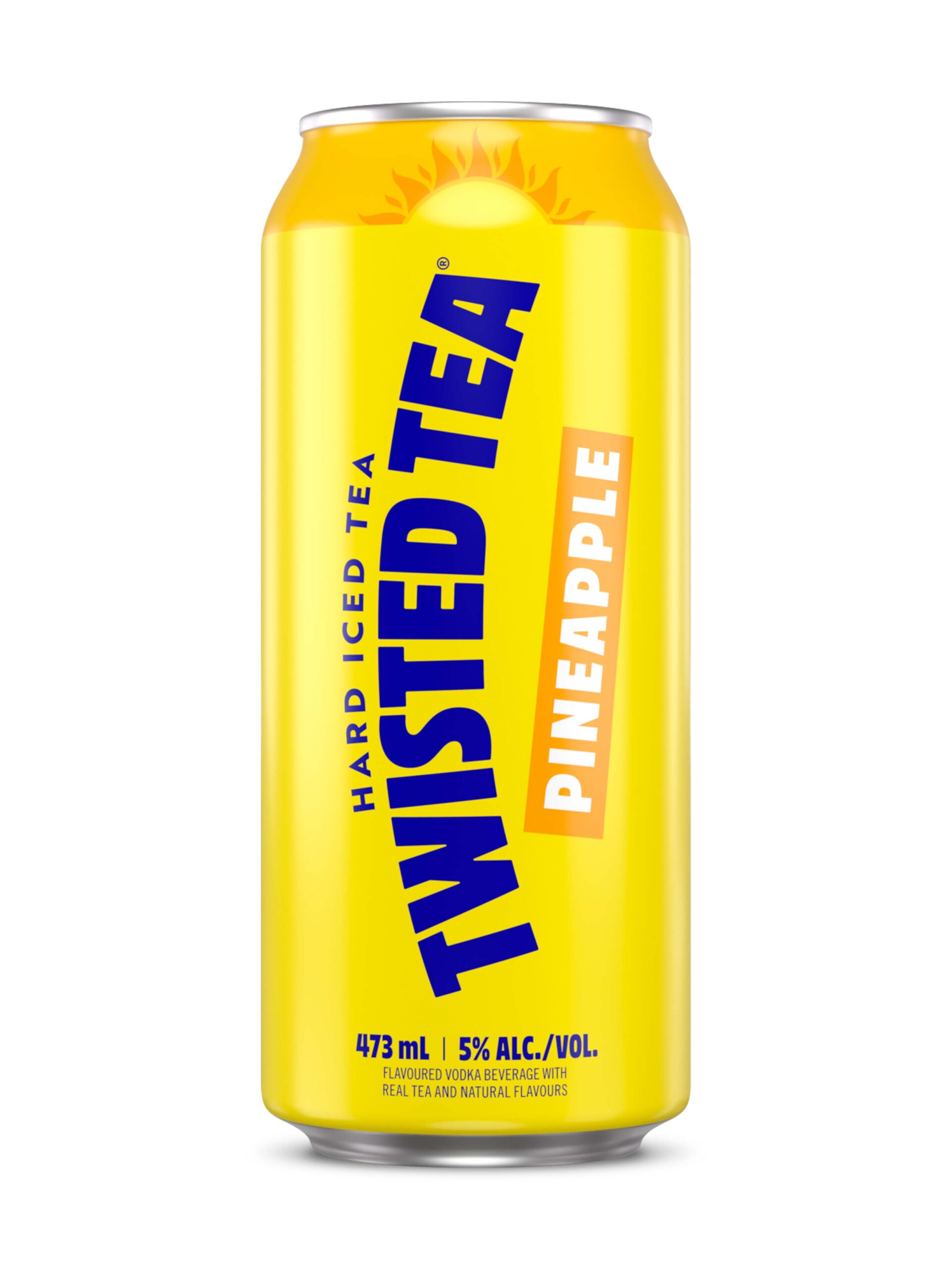 Alco drink Twisted tea Pineapple 473mL