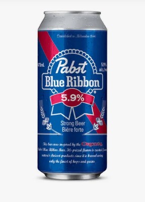 Beer Pabst Blue Ribbon 473mL 5.9%