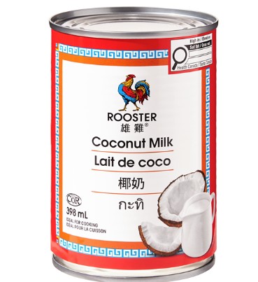 Rooster Coconut Milk 398mL