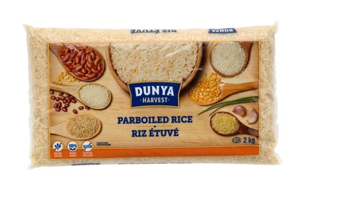 2kg Dunya Parboiled rice
