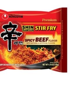 135g shin ramyun noodle spicy beef