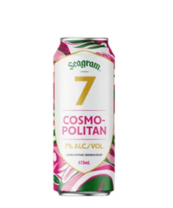 alco drink Seagram 7 cosmopolitan 7% 473mL