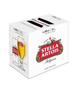 beer stella artois 6*330ml bottle