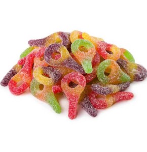 Huer sour suckers gummies 120g