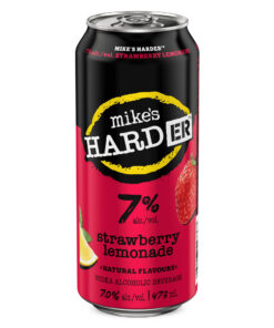 Alc drink Mike's hard 7% Strawberry lemonade Vodka Alcoholic beverages 473mL