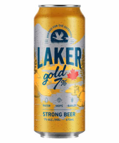 beer Laker gold 7% strong beer 437mL
